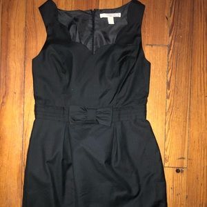 EUC Black Bow Cocktail Dress F21
